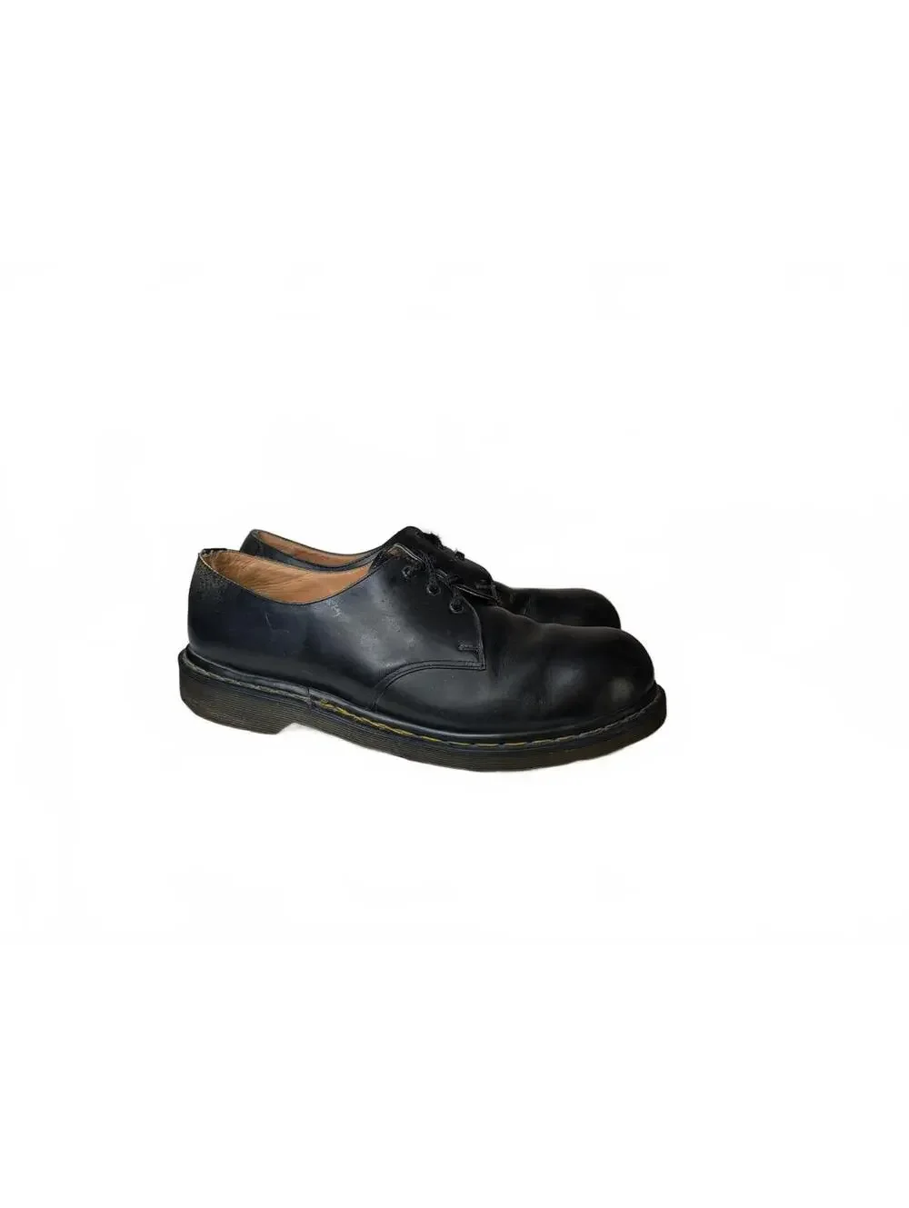 VTG Dr. Martens 1925 Black‎ Leather Oxford Shoes Size 13 Made in England